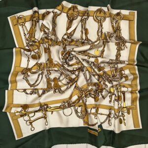 Prachtige zijde Hermes sjaal