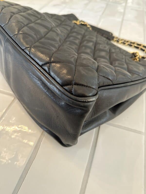 Chanel Chain Leather Shoulderbag - Afbeelding 5