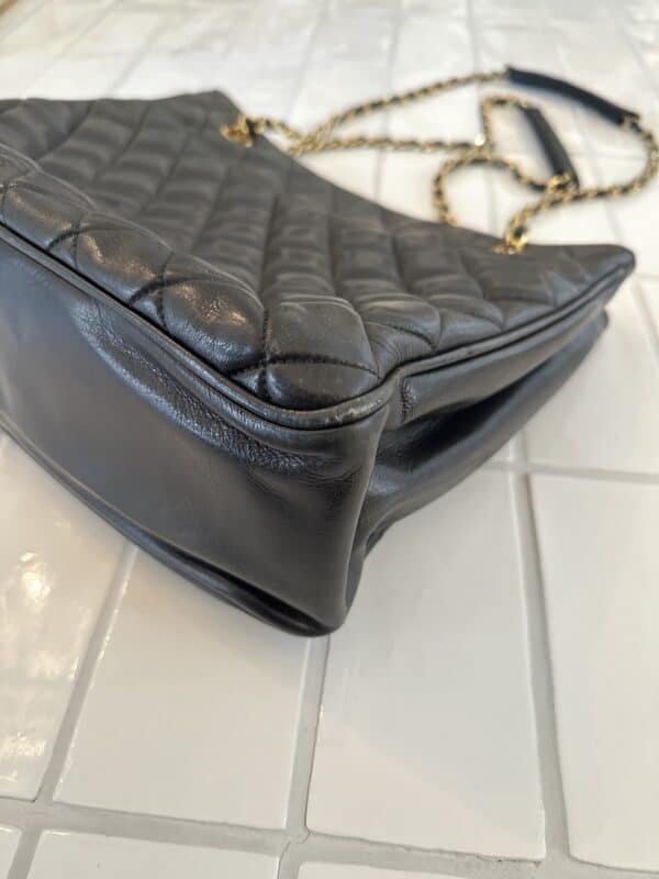 Chanel Chain Leather Shoulderbag - Afbeelding 6
