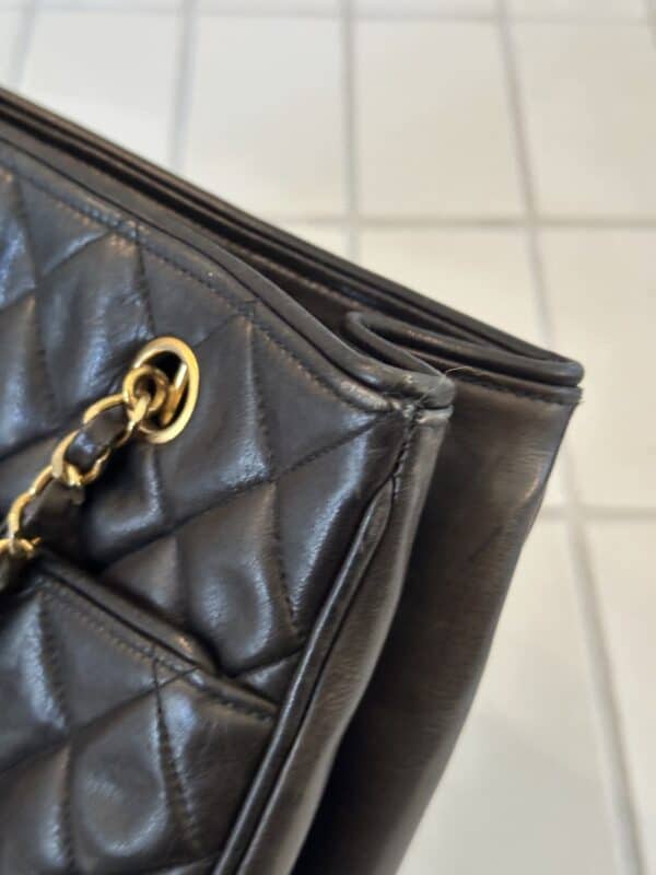 Chanel Chain Leather Shoulderbag - Afbeelding 11