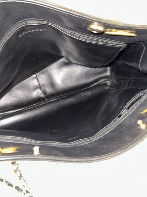 Chanel Chain Leather Shoulderbag - Afbeelding 13